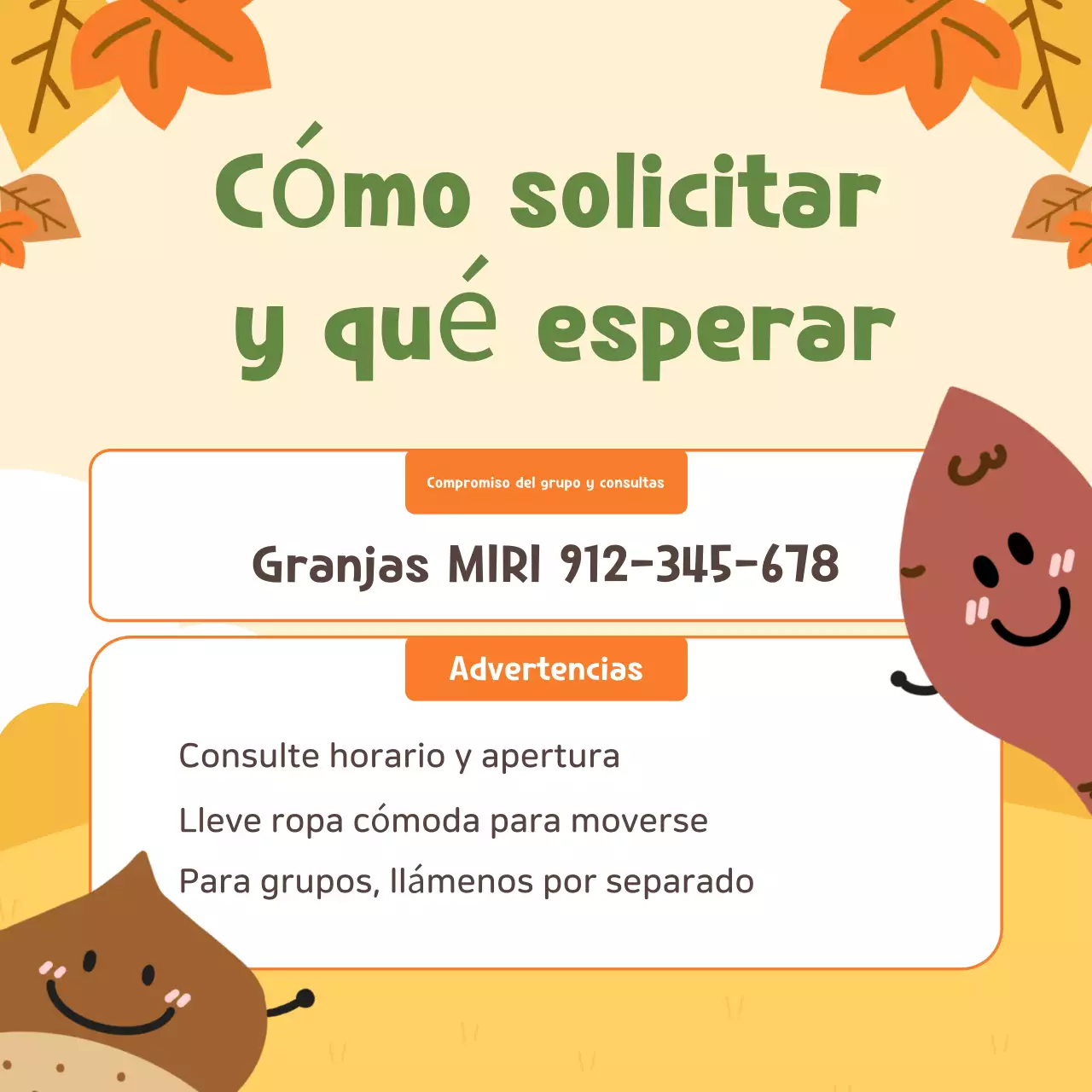 Beige Experiencia agrícola