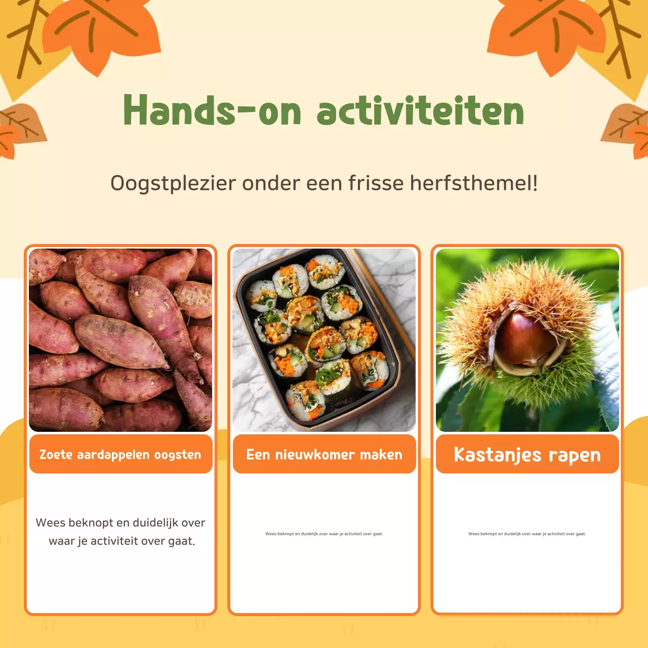 Beige Landbouwervaring