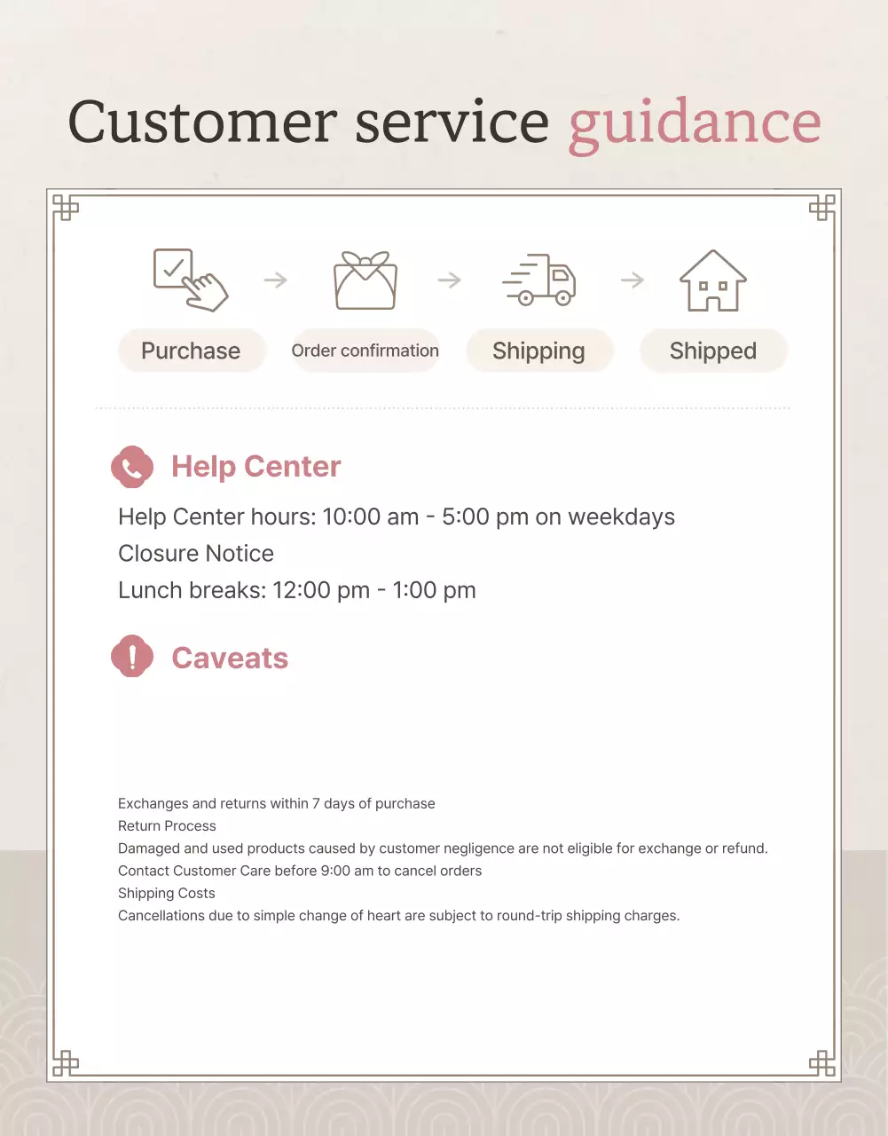 Thông tin về bộ quà tặng ăn nhẹ Chuseok truyền thống Hàn Quốc màu ngà và hồng và khuyến cáo các biện pháp phòng ngừa