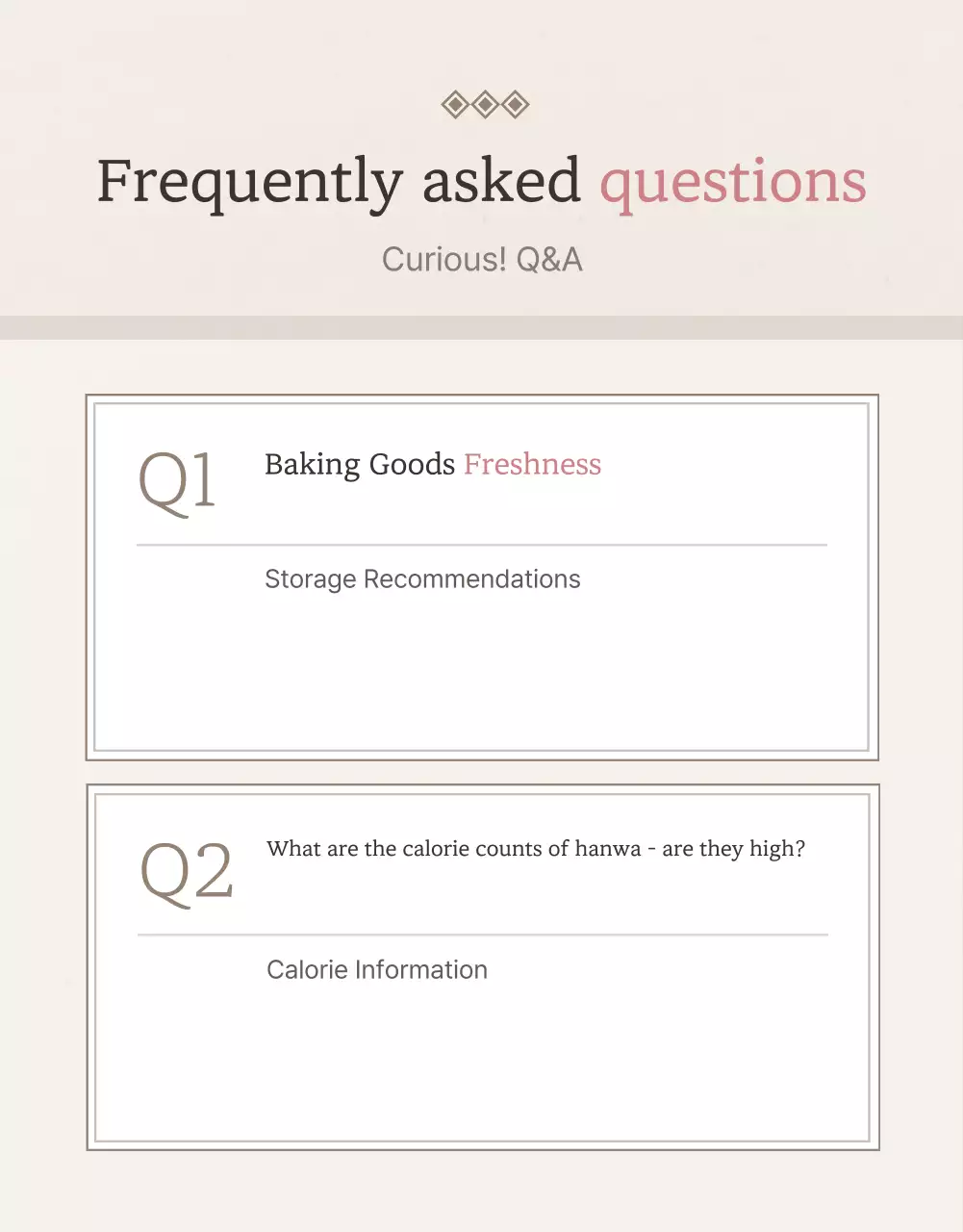 Thông tin về bộ quà tặng ăn nhẹ Chuseok truyền thống Hàn Quốc màu ngà và hồng và khuyến cáo các biện pháp phòng ngừa