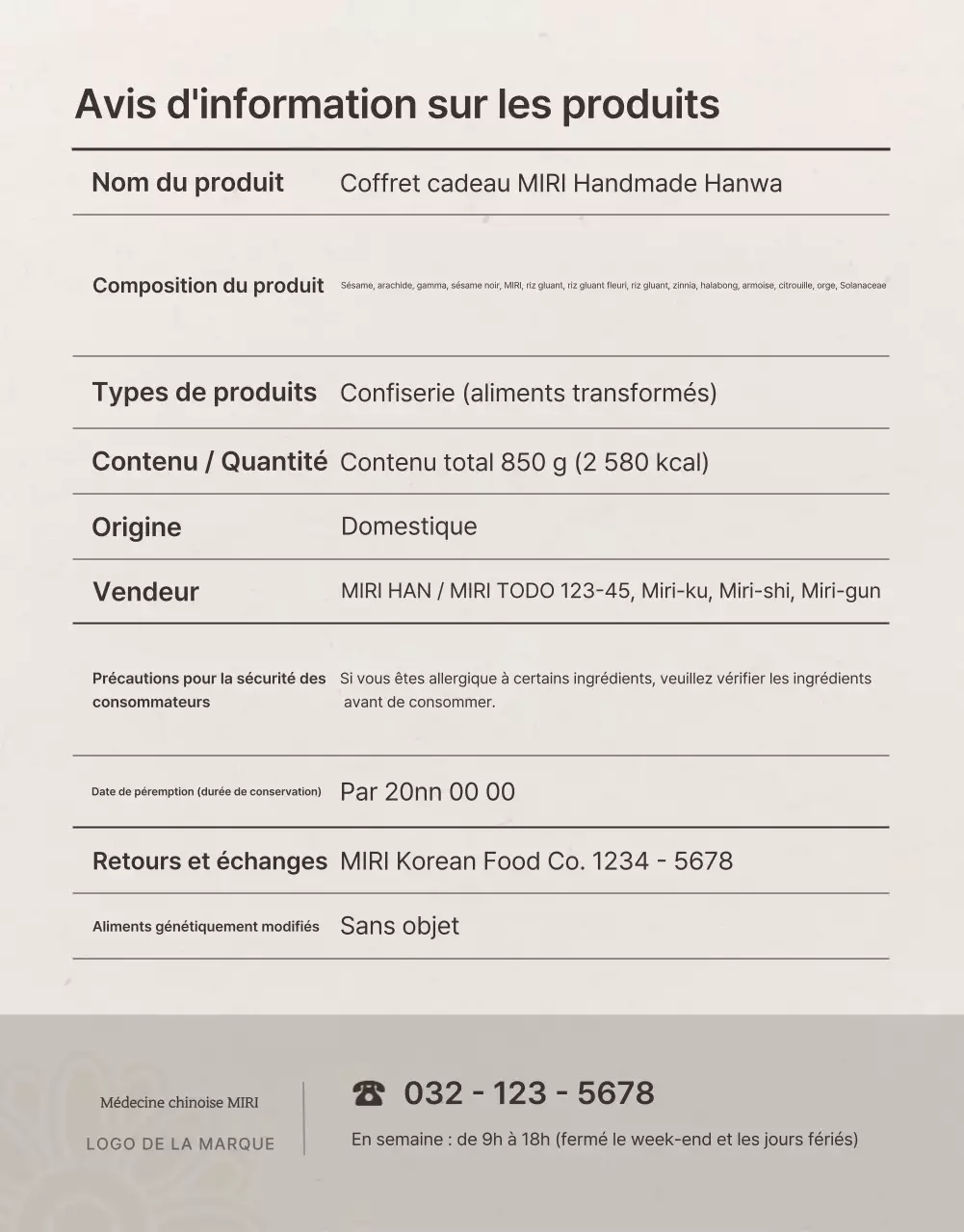 Promouvoir le traditionnel coffret cadeau Chuseok Hanami en ivoire et en rose et ses précautions.