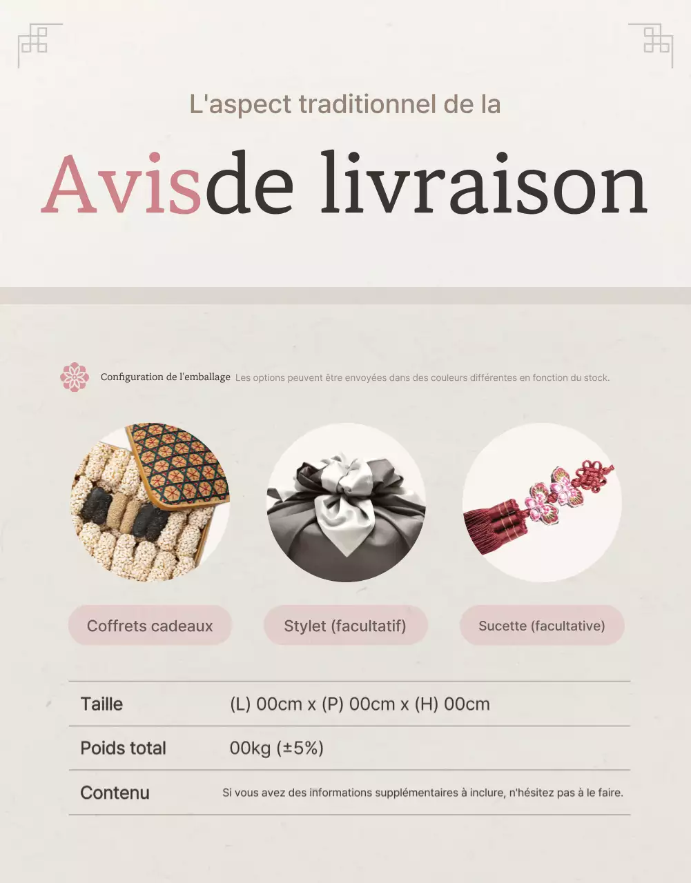 Promouvoir le traditionnel coffret cadeau Chuseok Hanami en ivoire et en rose et ses précautions.