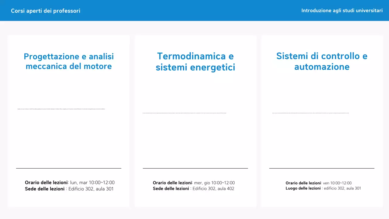 Lettera di presentazione semplice blu per laureati