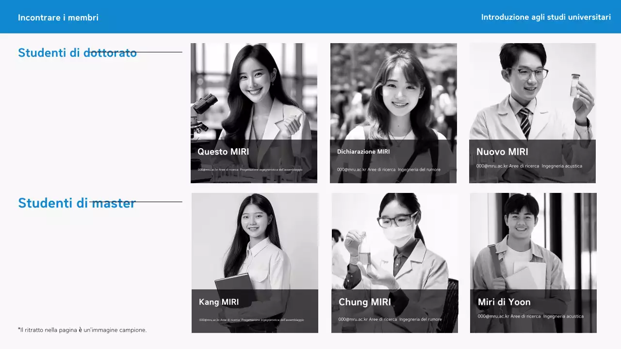 Lettera di presentazione semplice blu per laureati