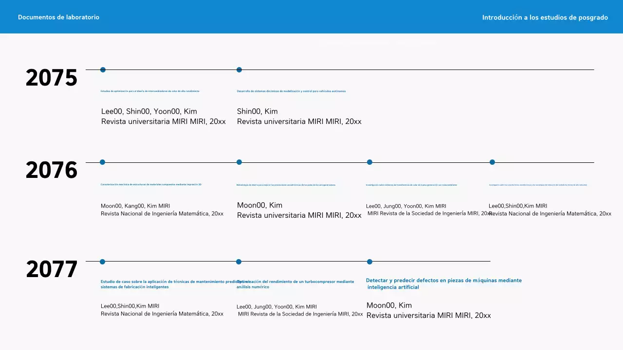 Azul Carta de presentación simple para graduados