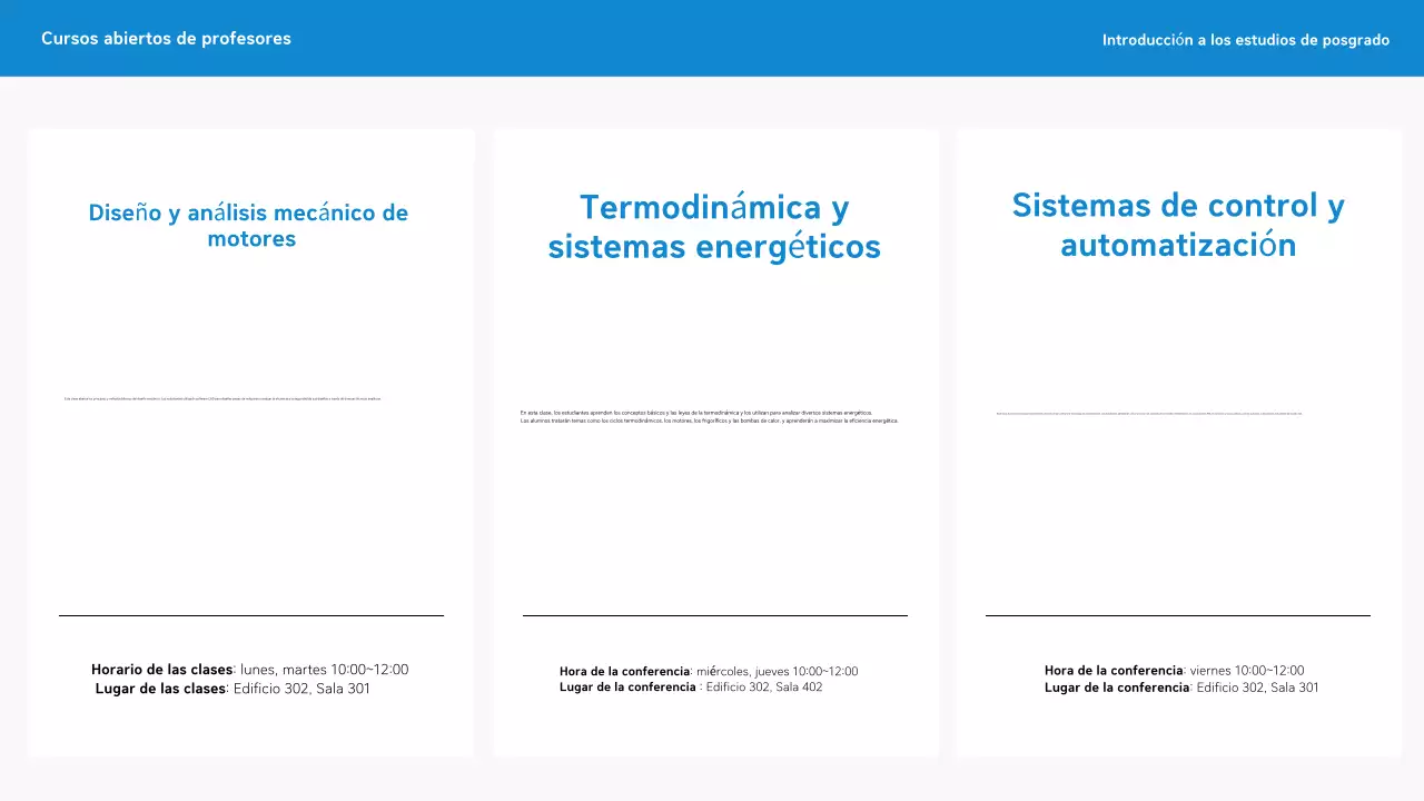 Azul Carta de presentación simple para graduados