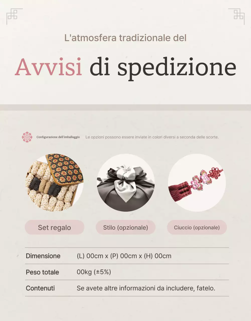 Promuovere il tradizionale set regalo Chuseok Hanami in avorio e rosa e le sue precauzioni.