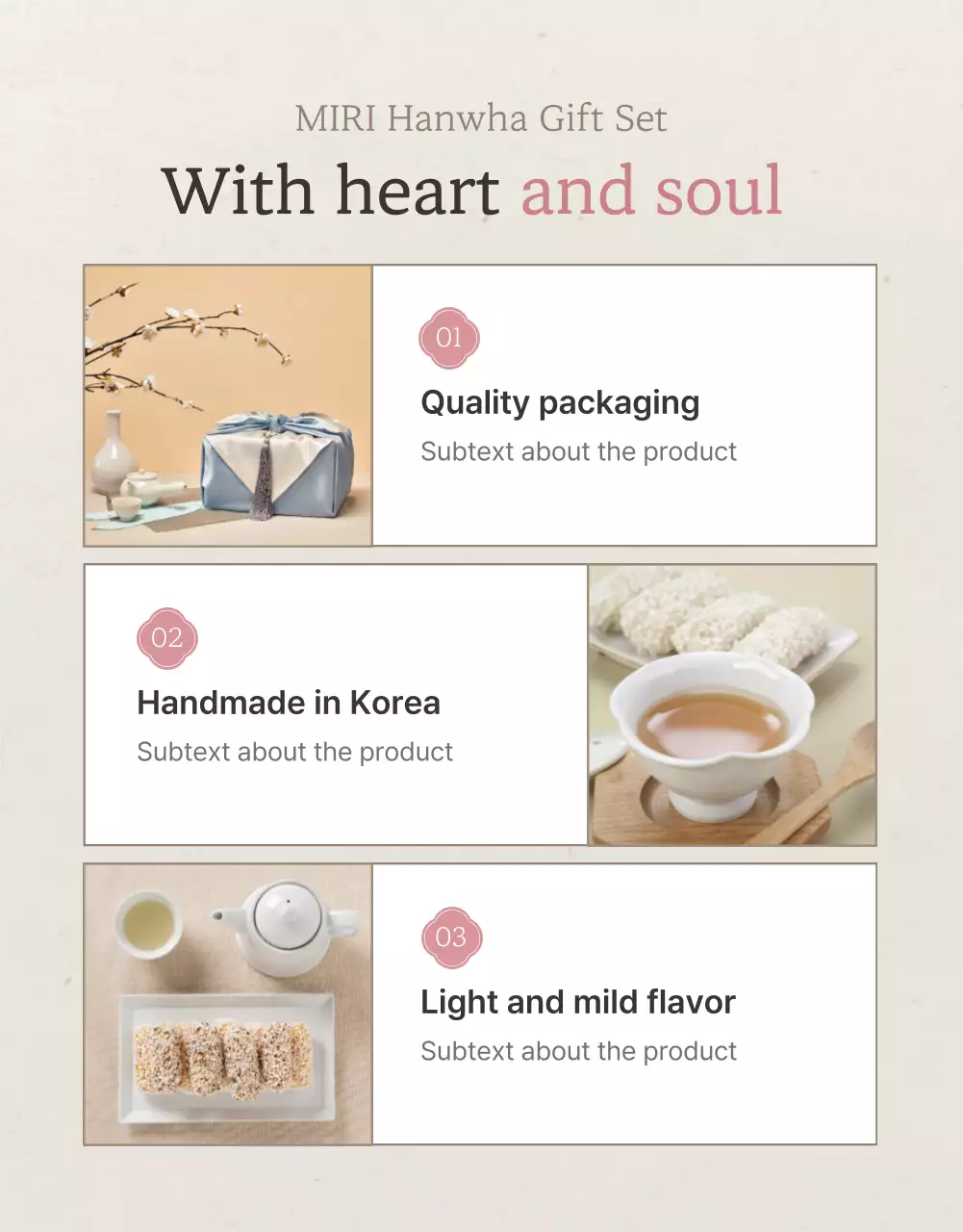 Khuyến mại tại điểm kiểm tra bộ quà tặng đồ ăn nhẹ Chuseok truyền thống Hàn Quốc màu ngà và hồng