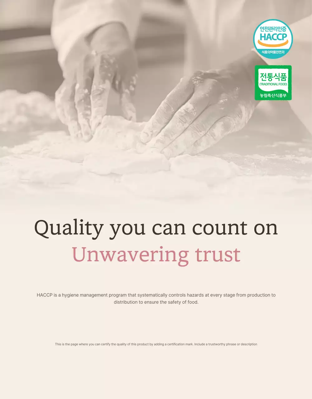 Khuyến mại bộ quà tặng snack truyền thống Chuseok Hàn Quốc màu ngà và hồng