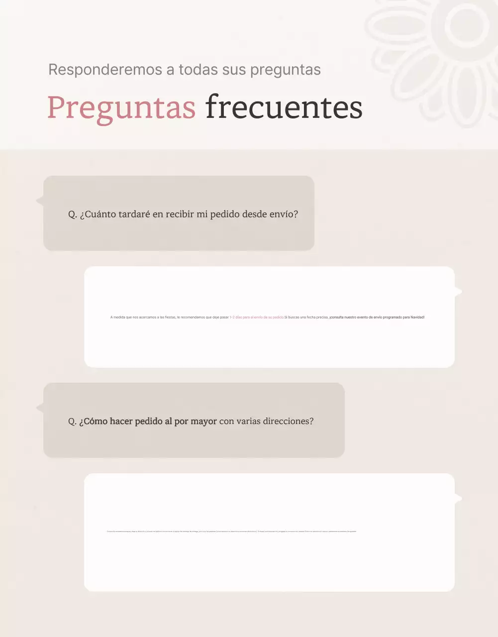 Promocionar el tradicional set de regalo Chuseok Hanami de marfil y rosa y sus precauciones.