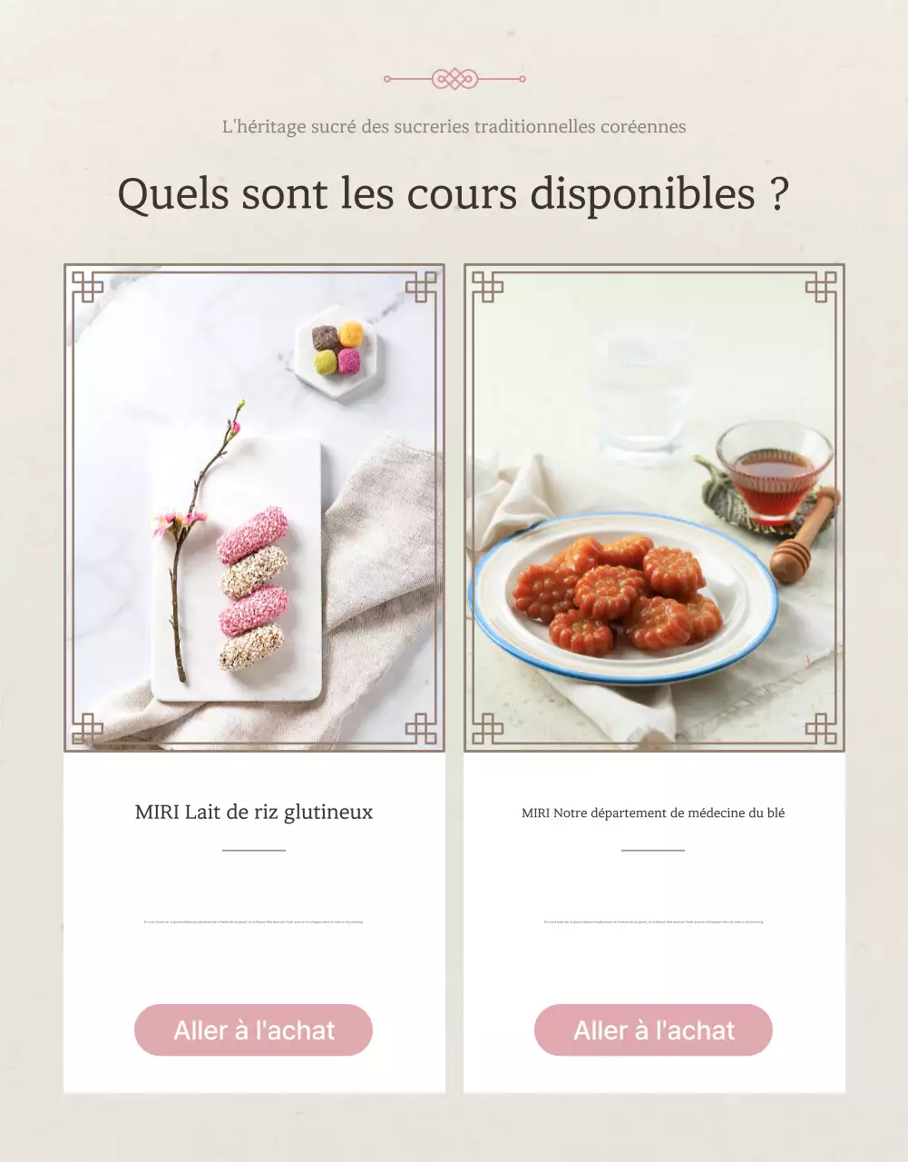 Promouvoir les couleurs traditionnelles ivoire et rose du coffret cadeau traditionnel coréen du Nouvel An chinois options et détails du produit