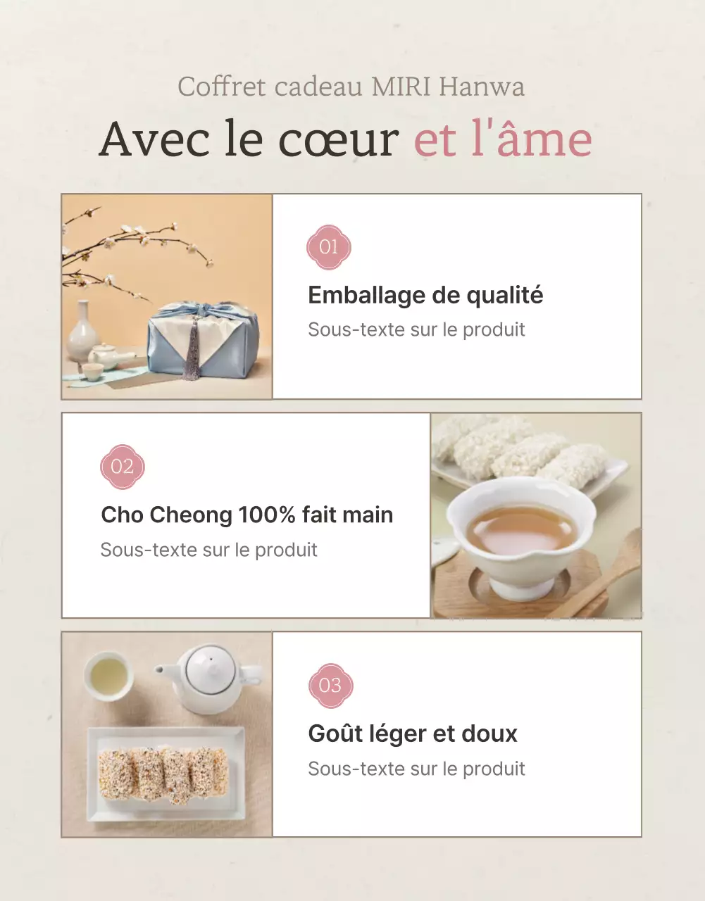 Promotion des ventes des coffrets cadeaux traditionnels Chuseok Hanwa en ivoire et en rose aux points de contrôle