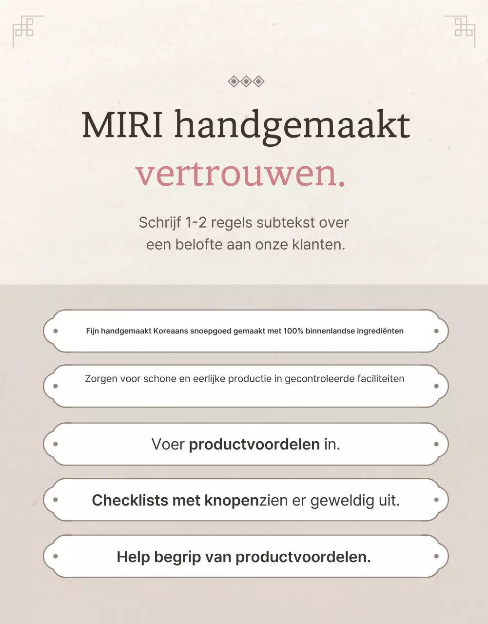 Checkpoint verkoopbevordering van traditionele Chuseok Hanwa cadeausets in ivoor en roze