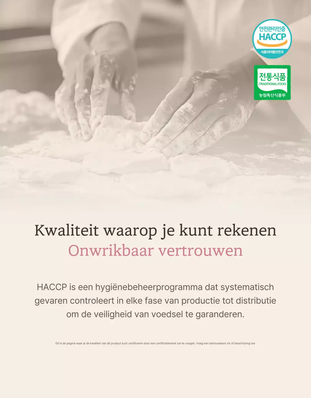 Promoot de verkoop van traditionele Koreaanse Chuseok snacks en geschenksets in ivoor en roze