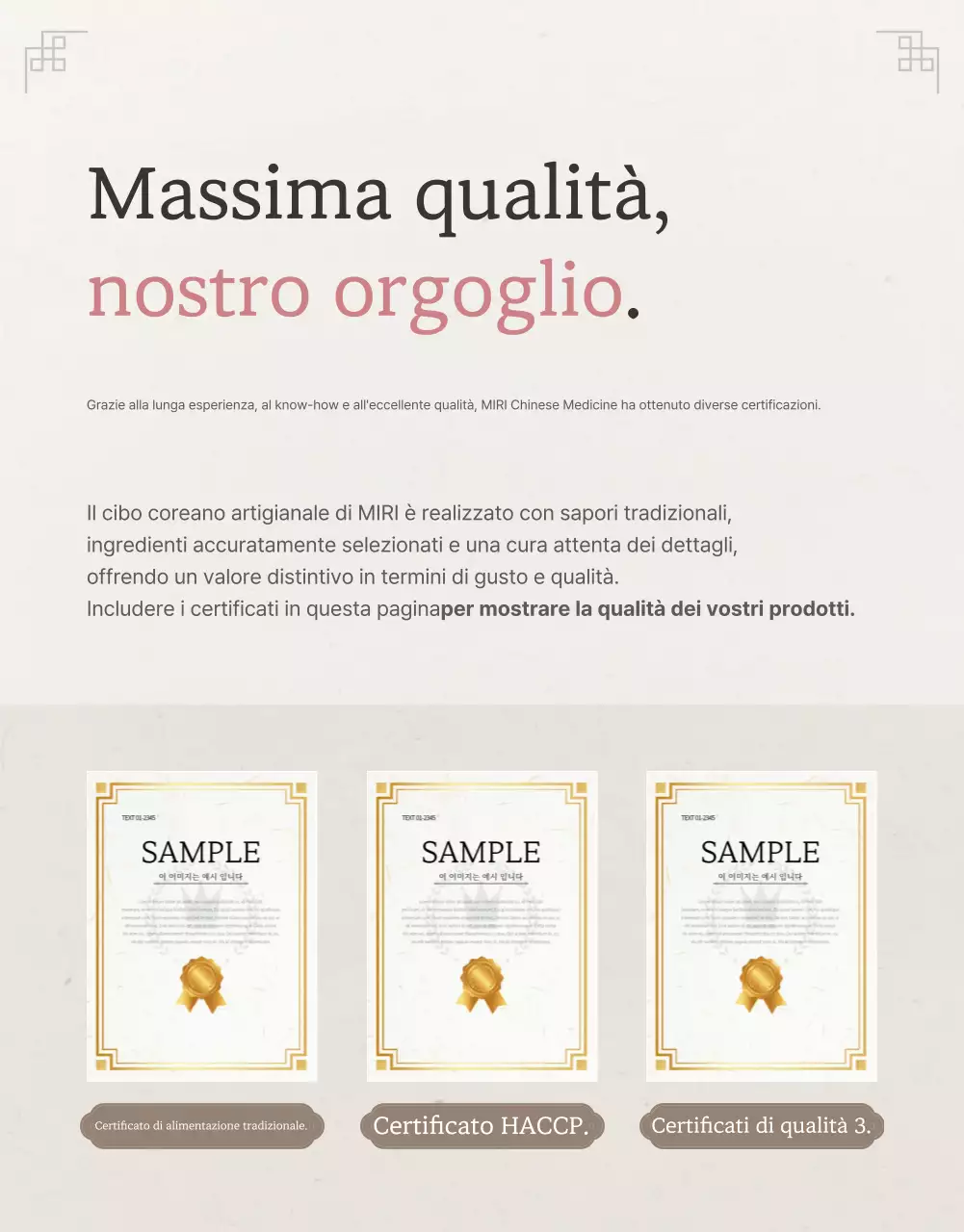 Promozione delle vendite Checkpoint dei set regalo tradizionali Chuseok Hanwa in avorio e rosa