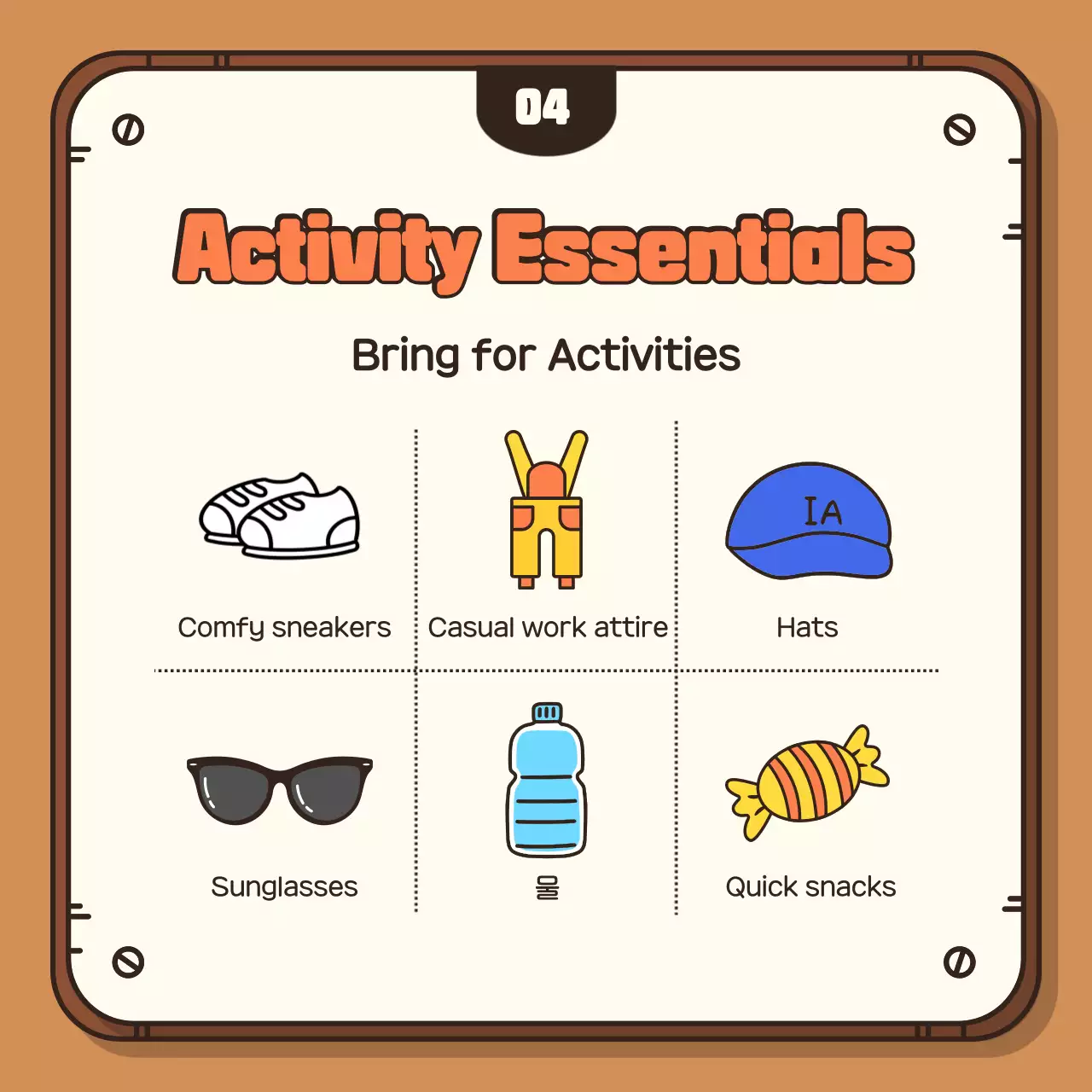 Promova a sua experiência de colheita de outono com um fundo castanho