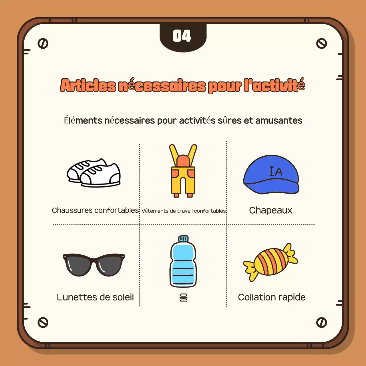 Faites la promotion de votre expérience de la récolte d'automne avec un arrière-plan brun