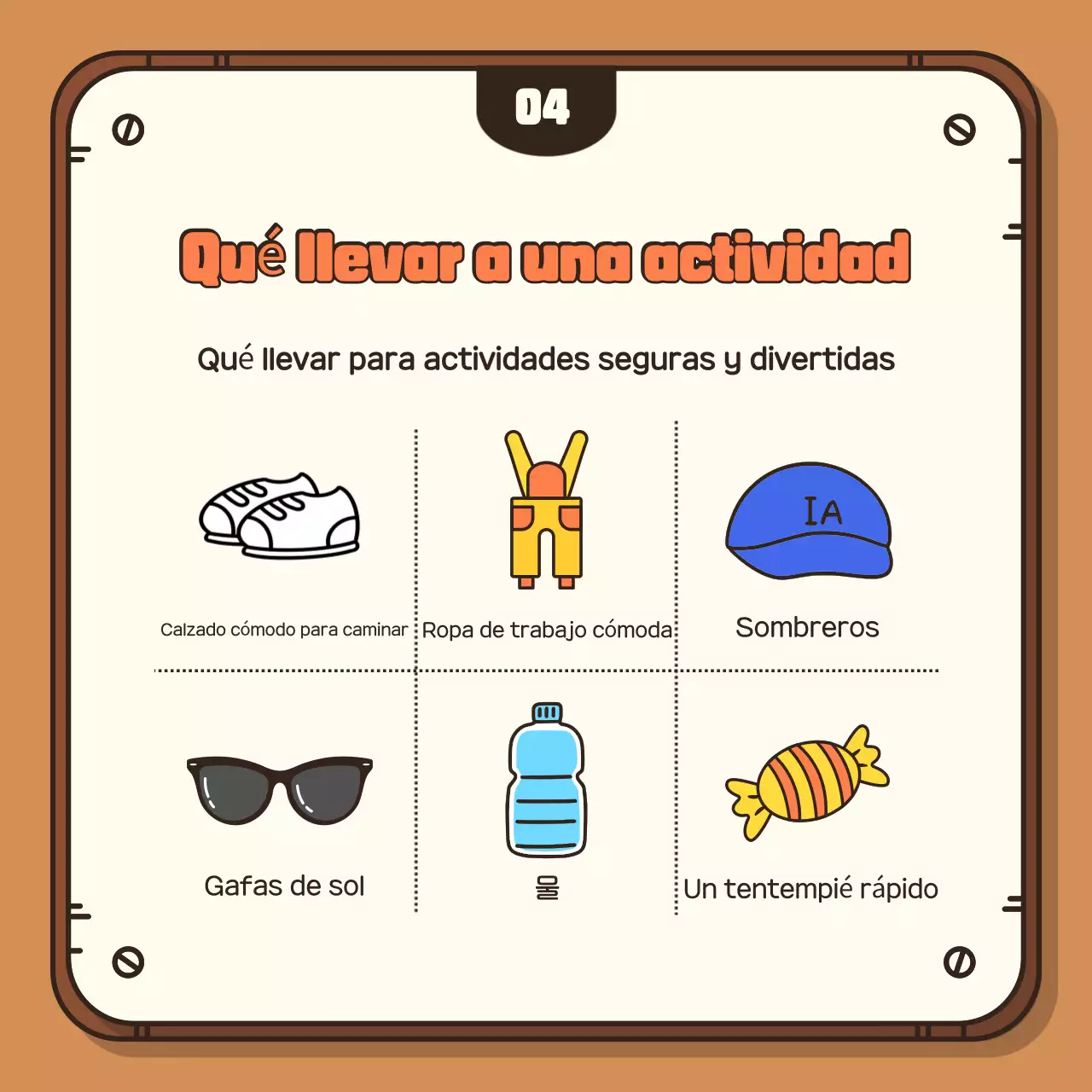 Promocione su experiencia de cosecha otoñal con un fondo marrón