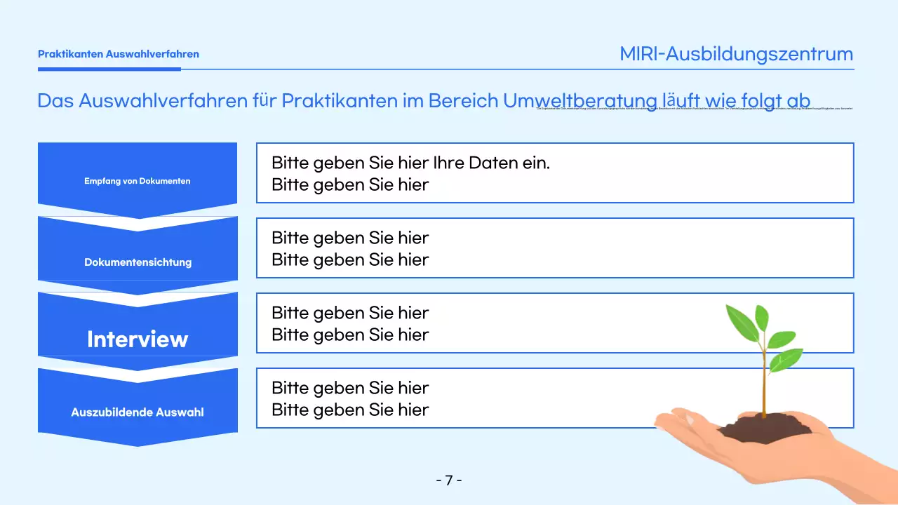 Blue Simple Training Personalbeschaffung