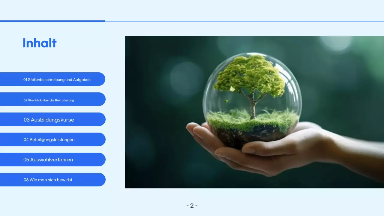 Blue Simple Training Personalbeschaffung