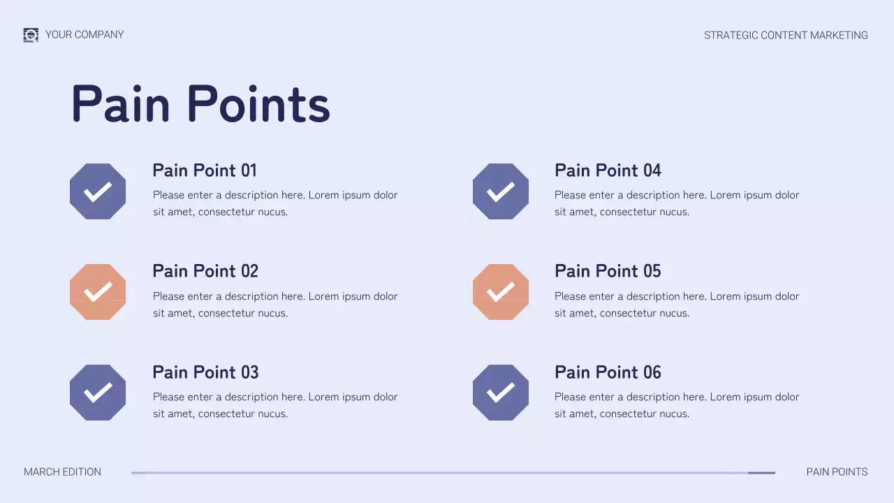 Purple Modern Content Marketing Strategy Presentation