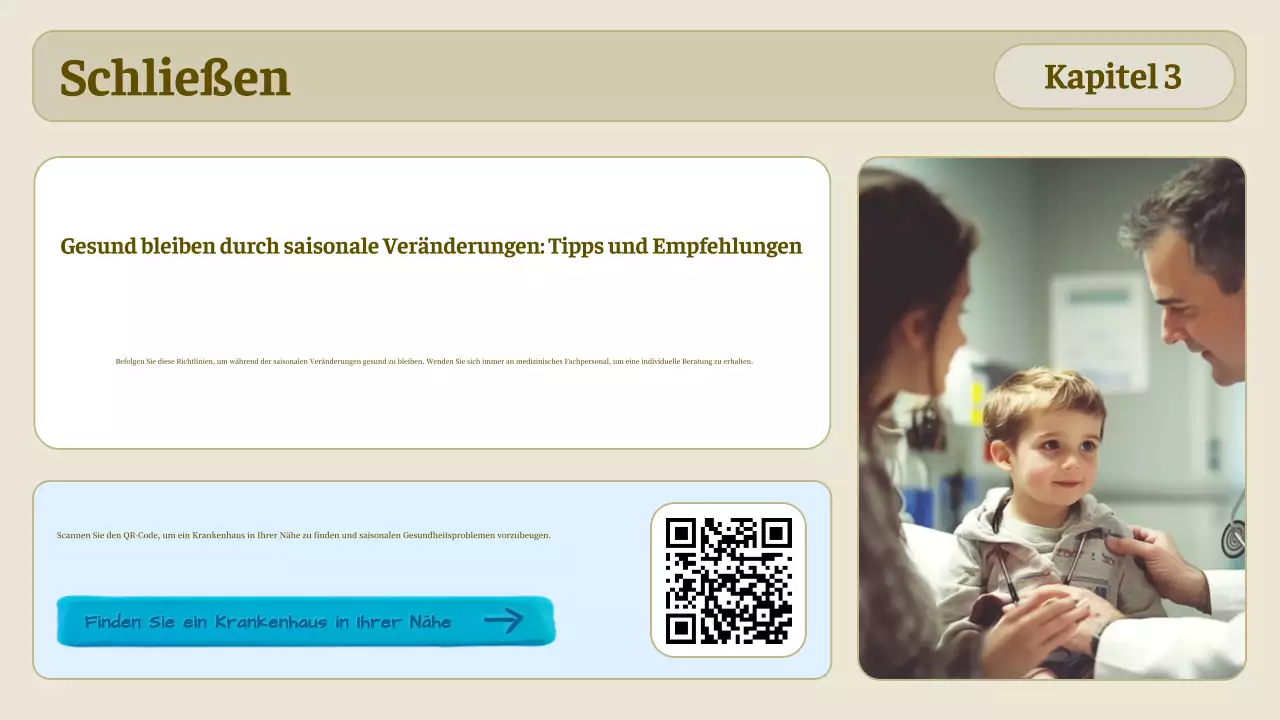 beige einfache Gesundheitsleitlinie