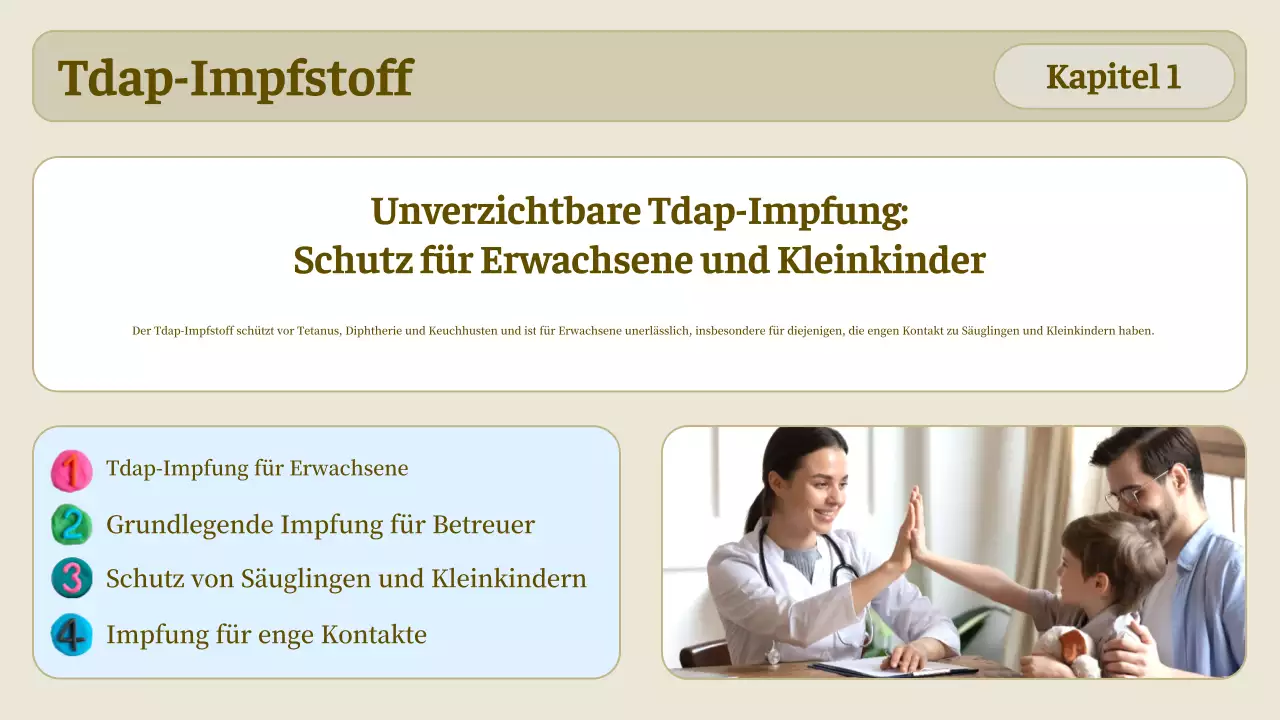 beige einfache Gesundheitsleitlinie