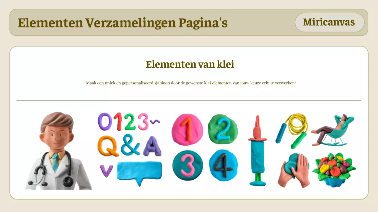 beige eenvoudige richtlijn voor de gezondheidszorg