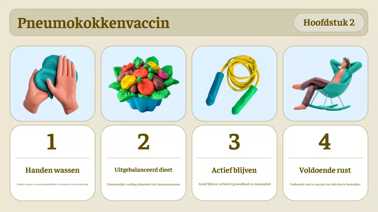 beige eenvoudige richtlijn voor de gezondheidszorg