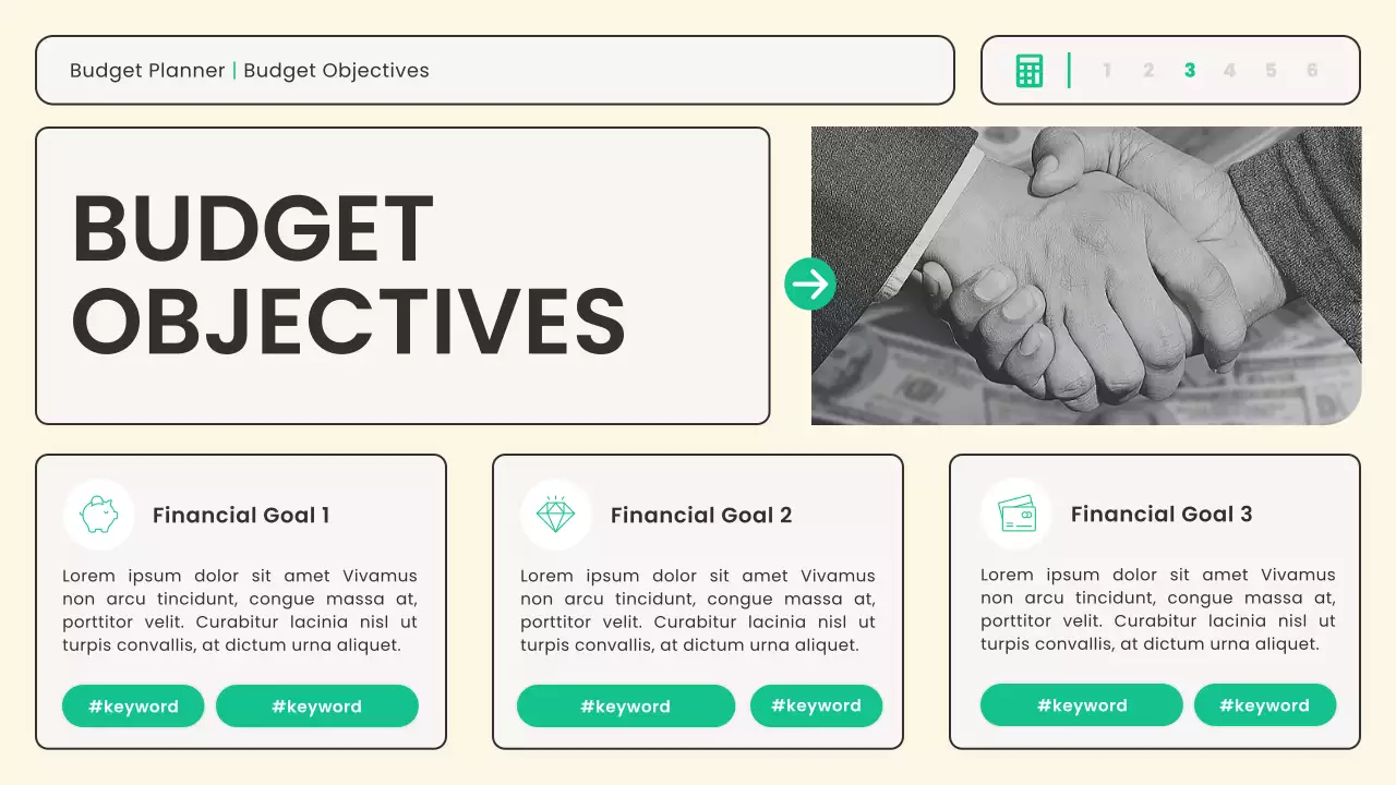 Green Modern Finance Planning Presentation