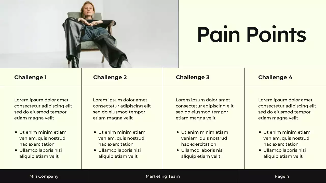 Cream and Black Content Marketing Strategy Presentation