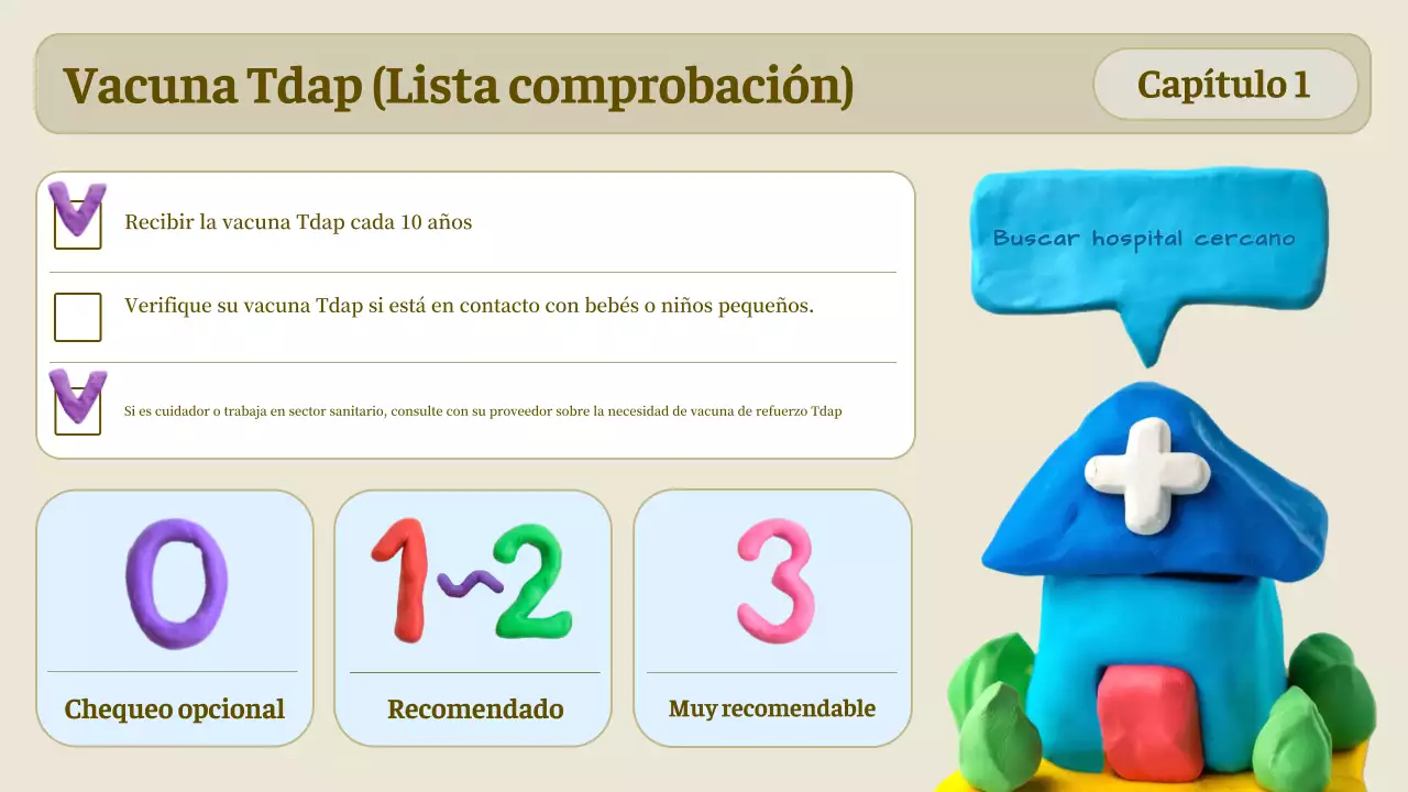 directriz sanitaria simple beige