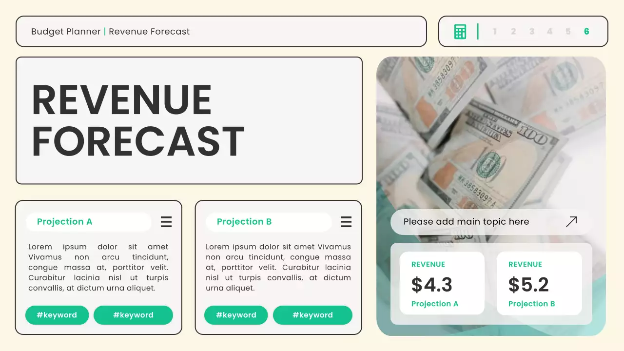 Green Modern Finance Planning Presentation