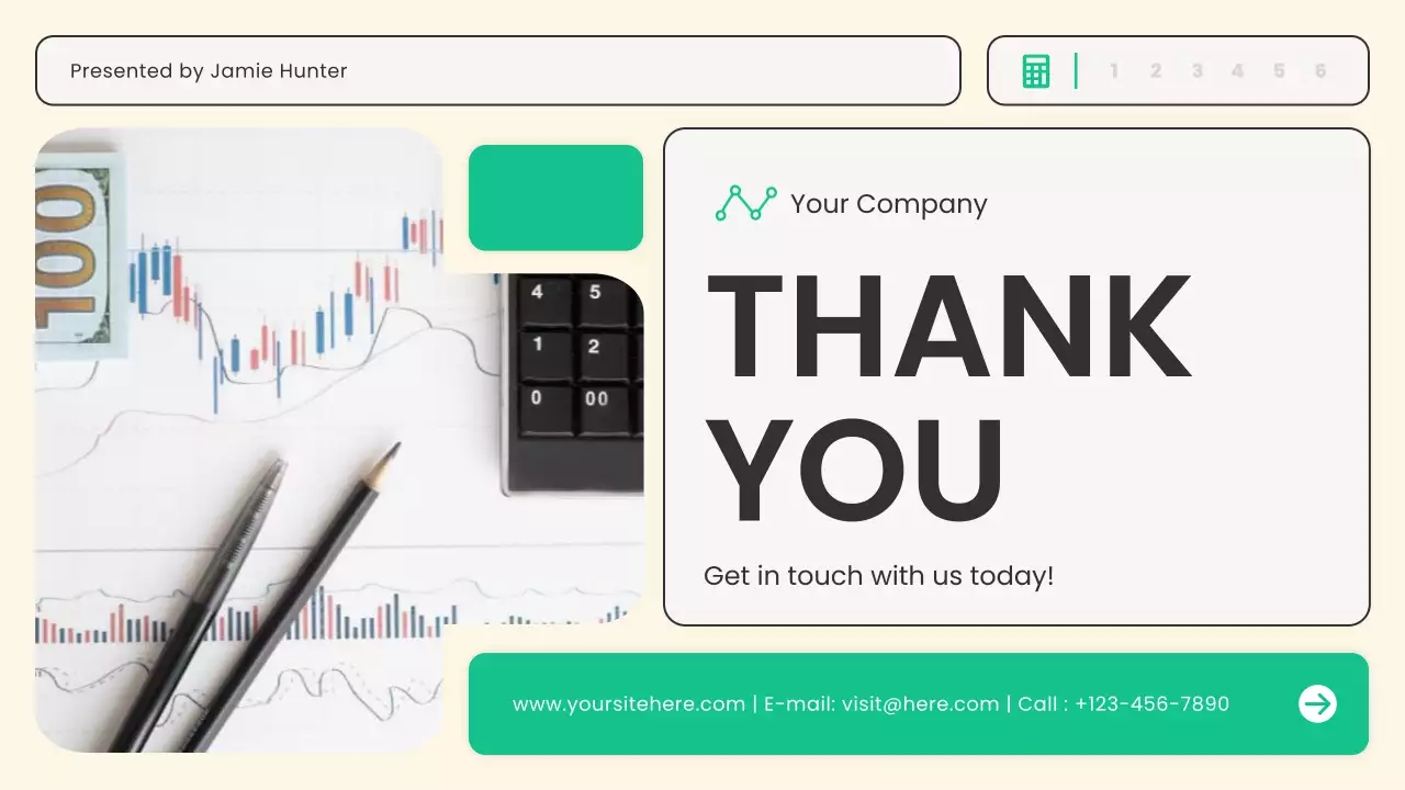 Green Modern Finance Planning Presentation