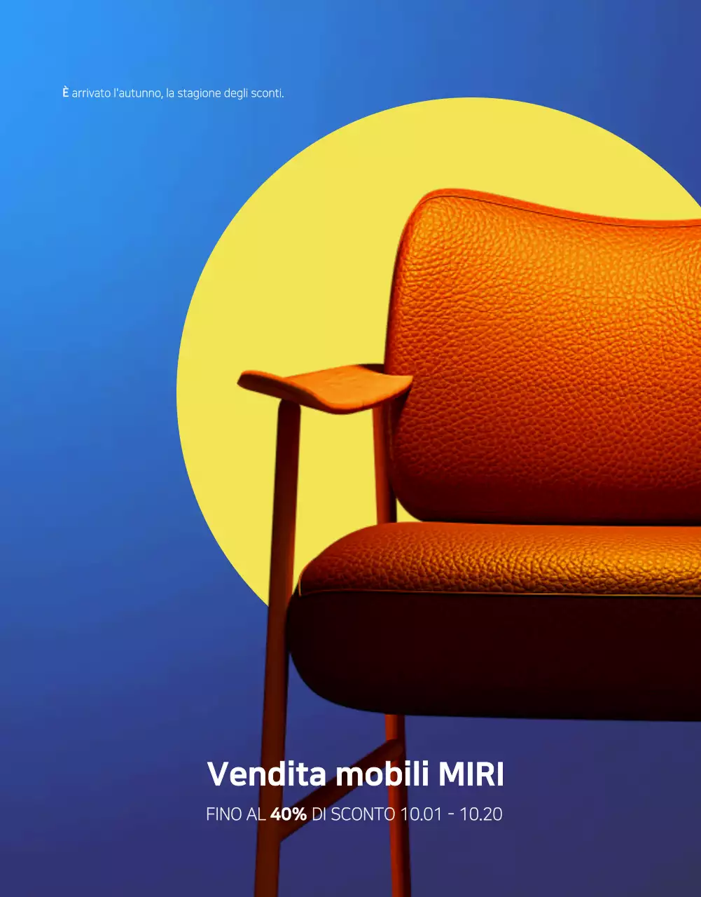 Risparmiare sui mobili moderni arancioni