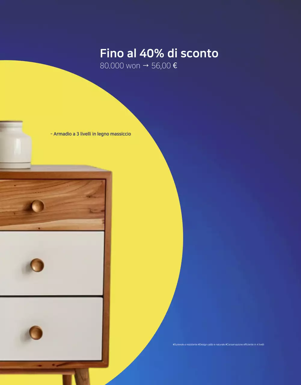 Risparmiare sui mobili moderni arancioni