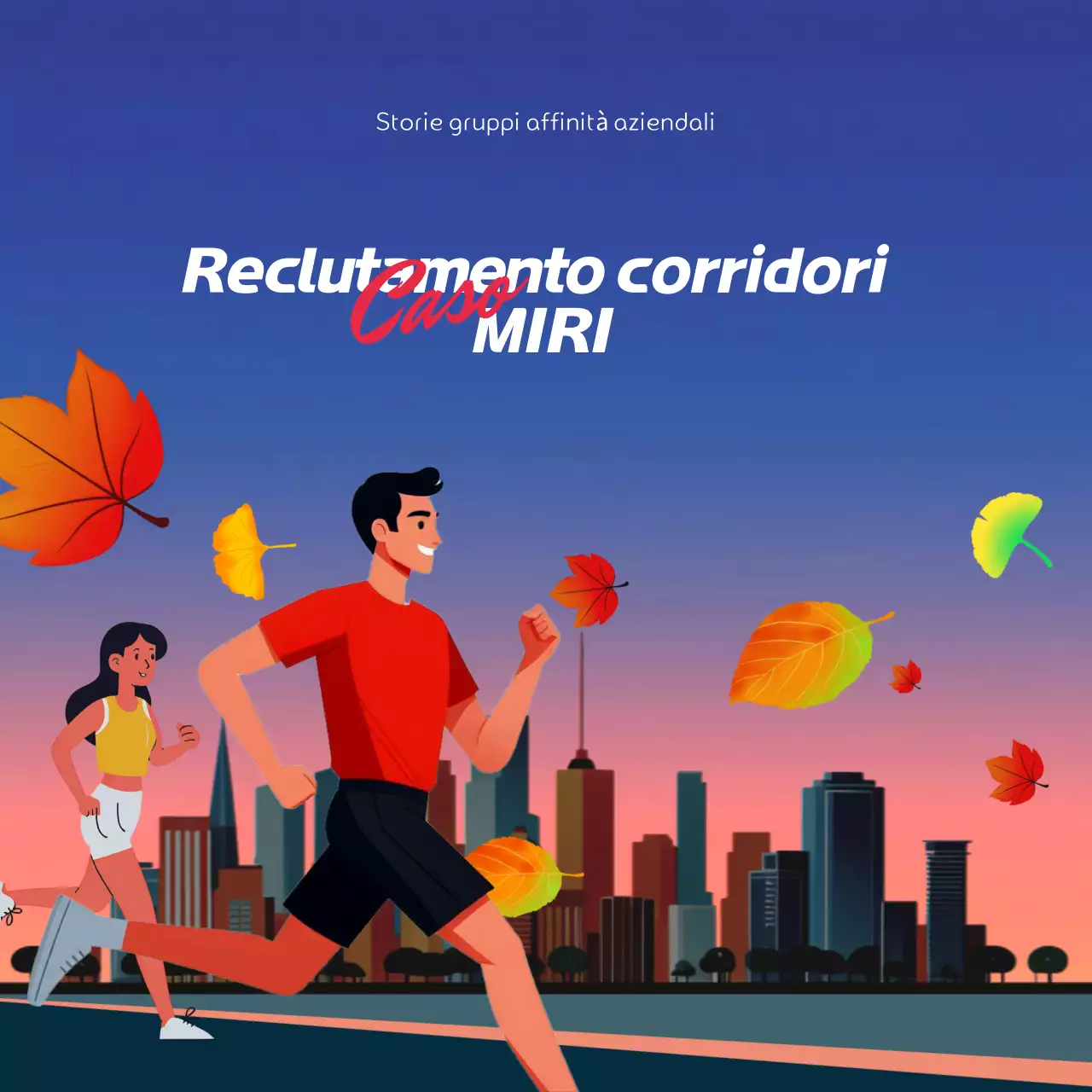 Reclutamento blu semplice