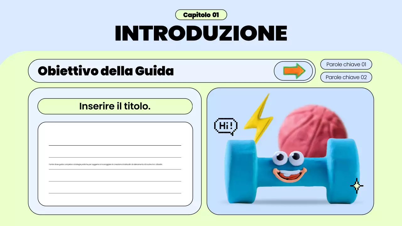 Guida alla routine di allenamento trendy blu