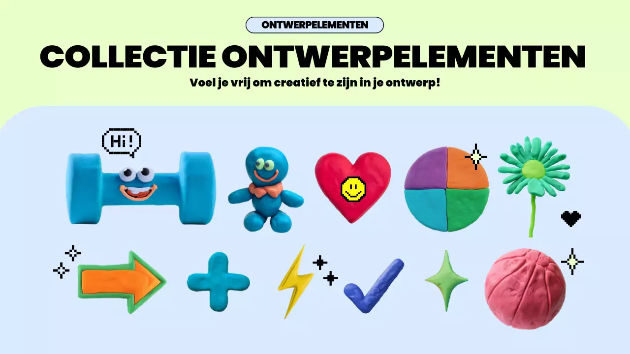 blauwe trendy workout routine gids