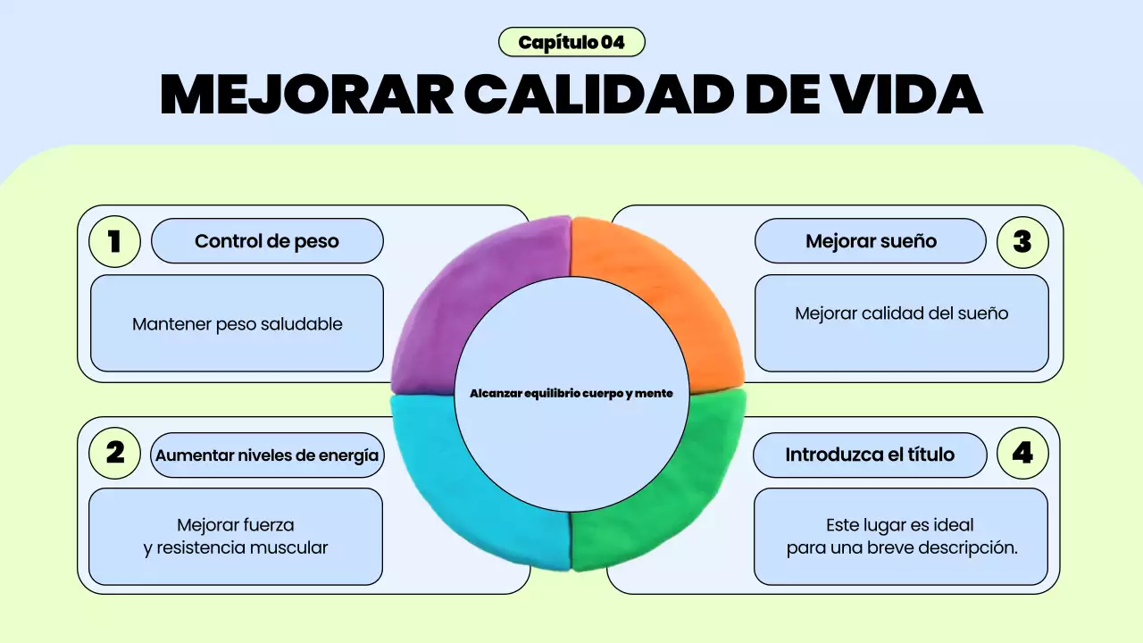 guía de rutina de ejercicios blue trendy