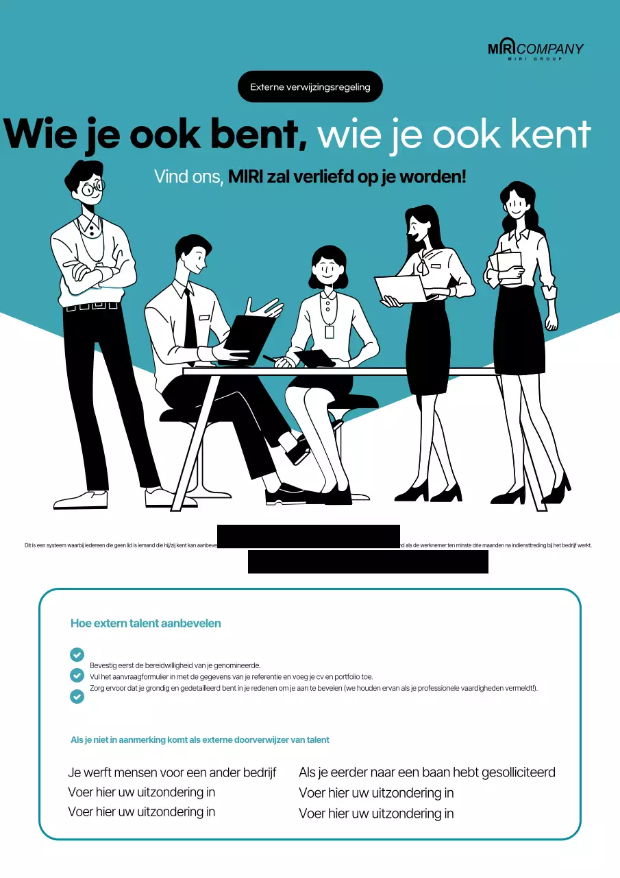 Openstaande vacatures in blauw