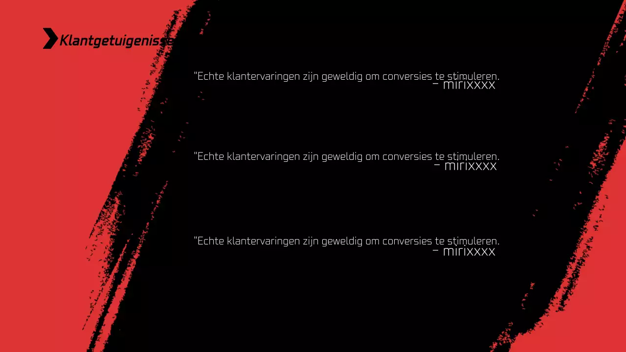 Een pitch van een tuningbedrijf over een rode sportwagen