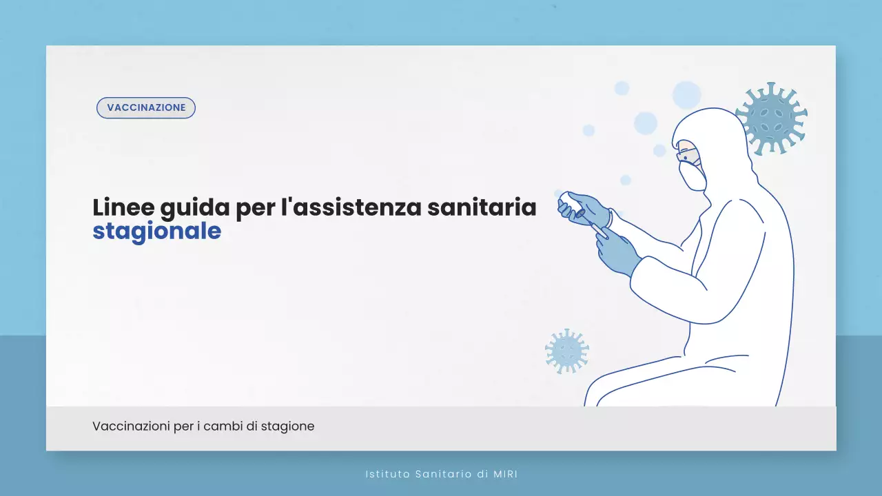 linea guida blu per l'assistenza sanitaria minima