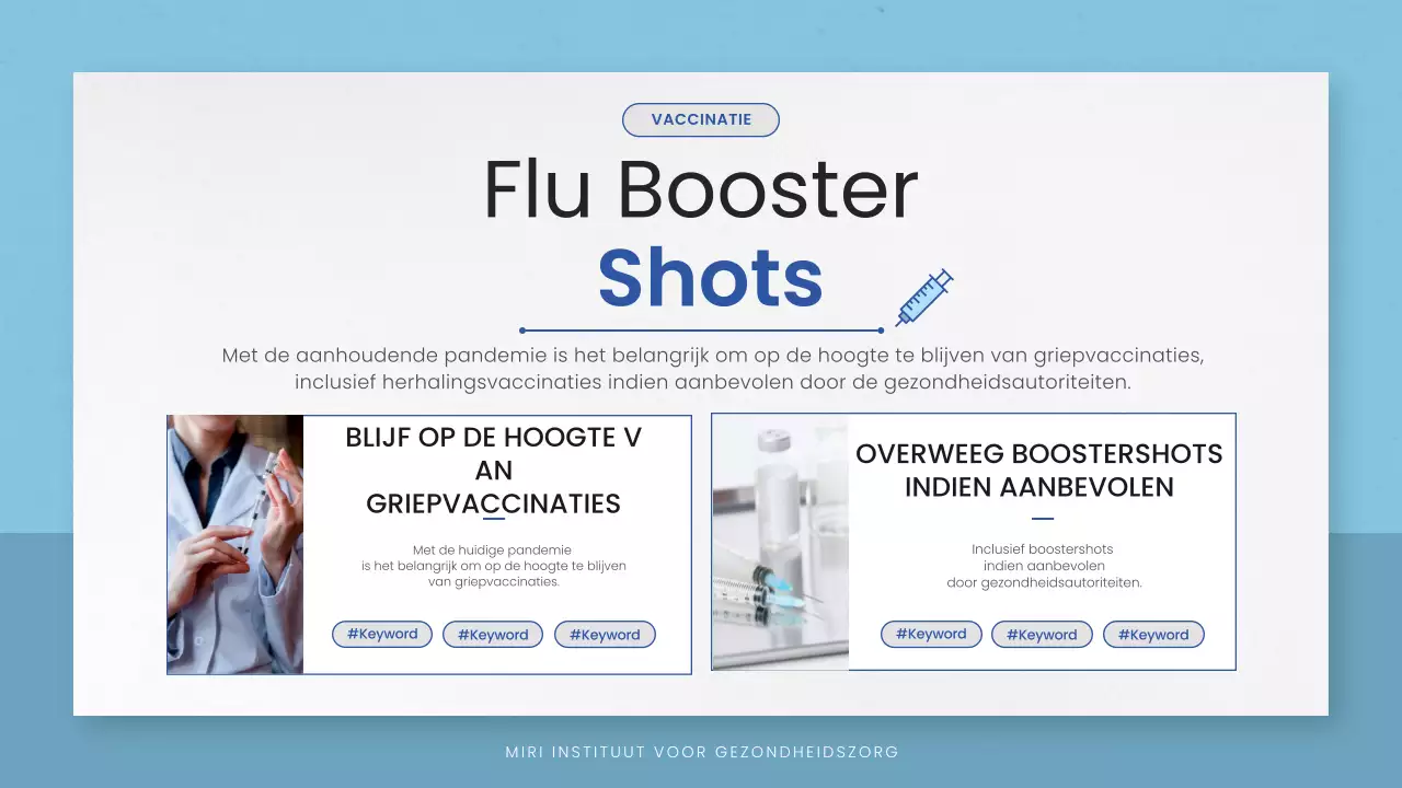 blauwe minimale zorgrichtlijn