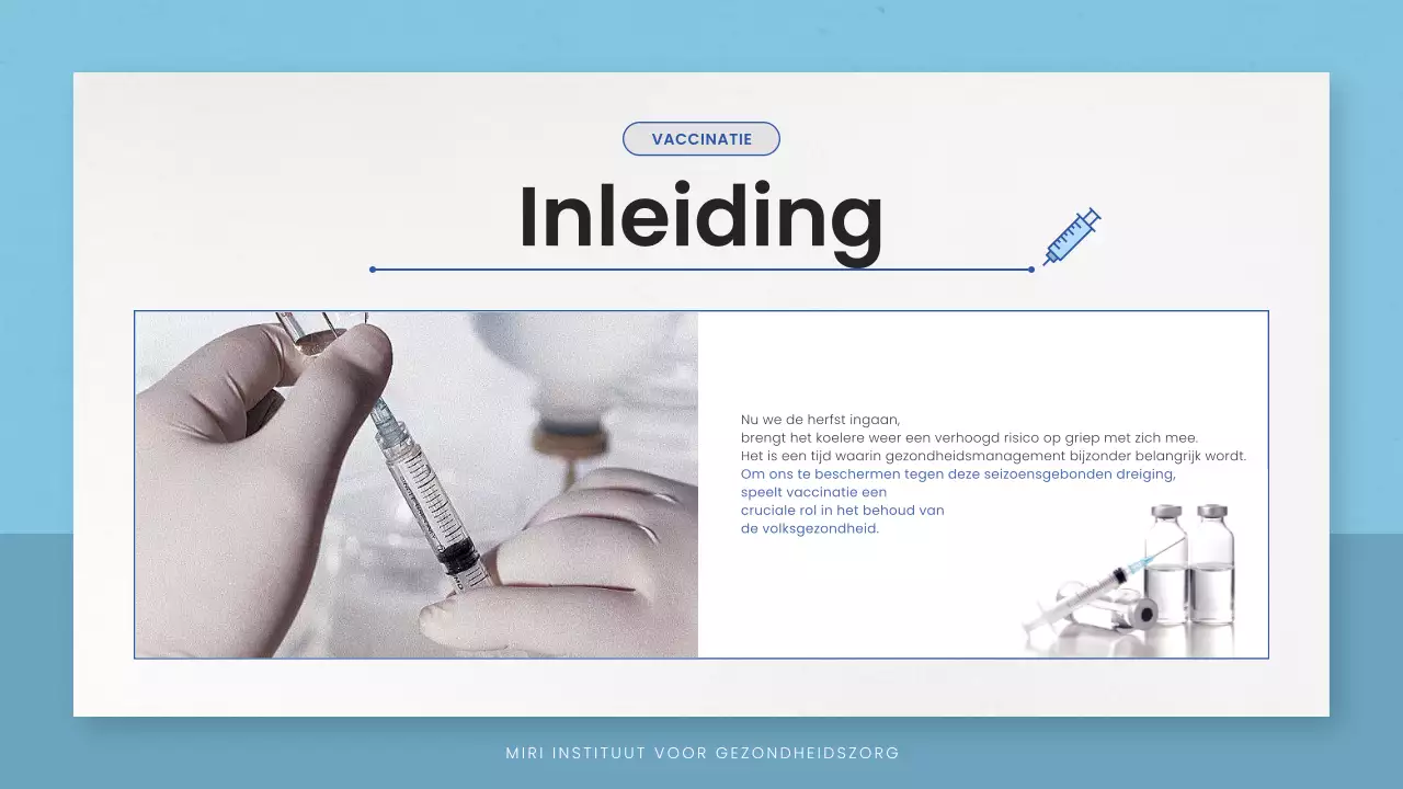 blauwe minimale zorgrichtlijn