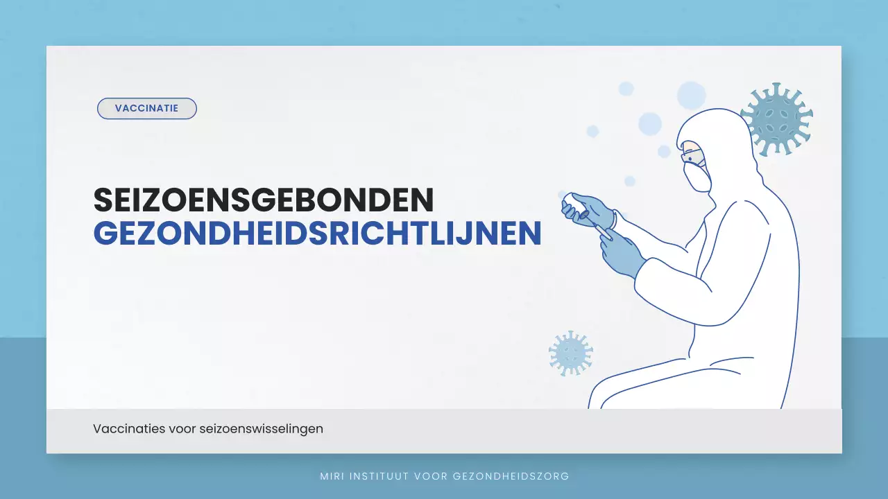 blauwe minimale zorgrichtlijn