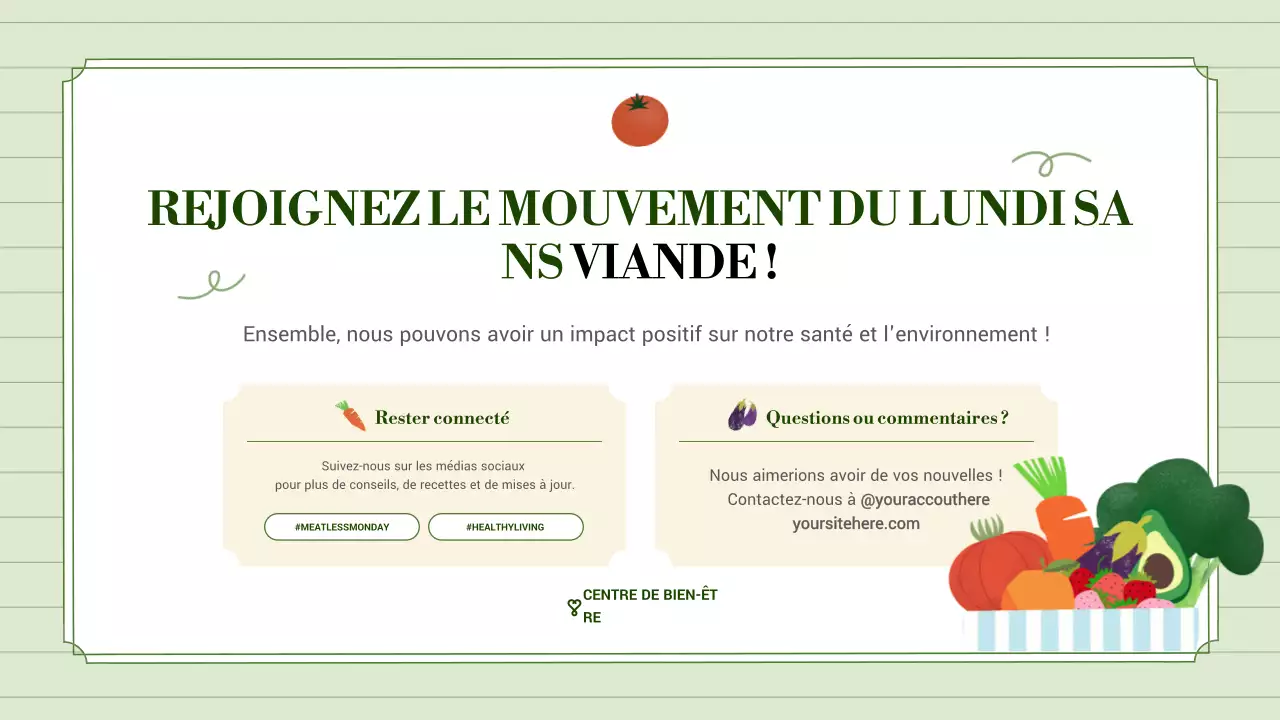 promotion du bien-être vert et moderne