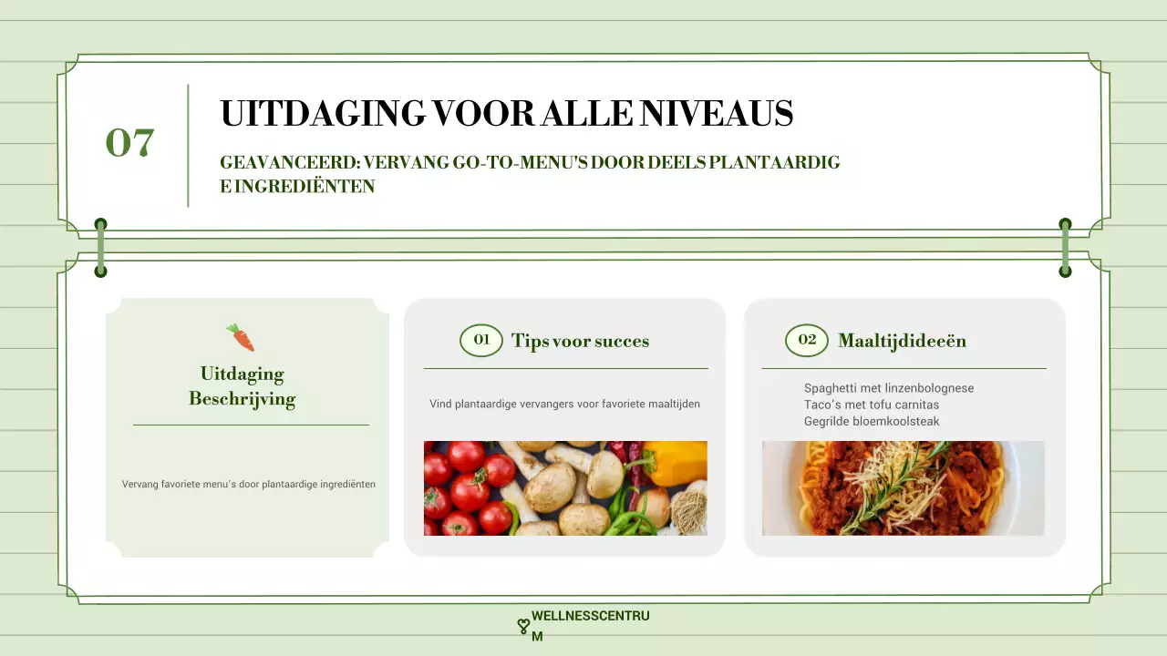 groene moderne wellness promotie