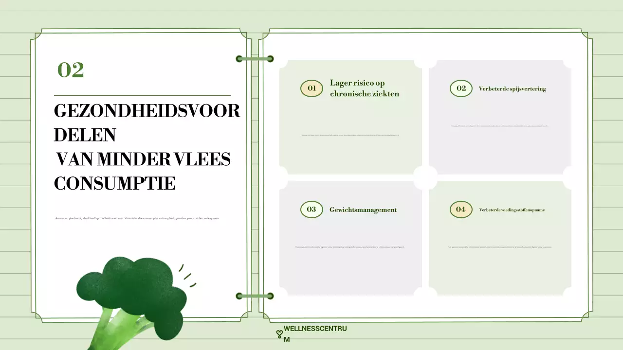 groene moderne wellness promotie