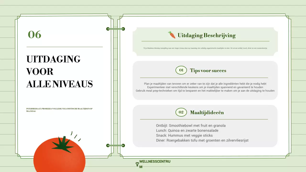 groene moderne wellness promotie